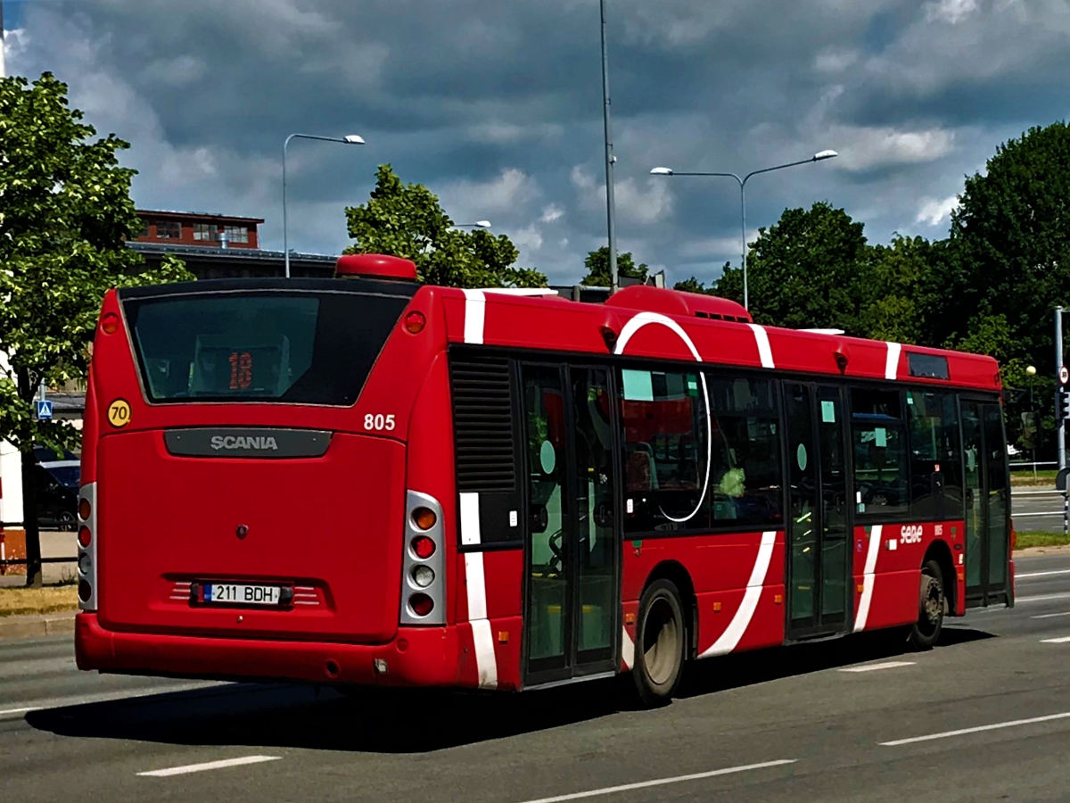 Эстония, Scania OmniCity II № 805