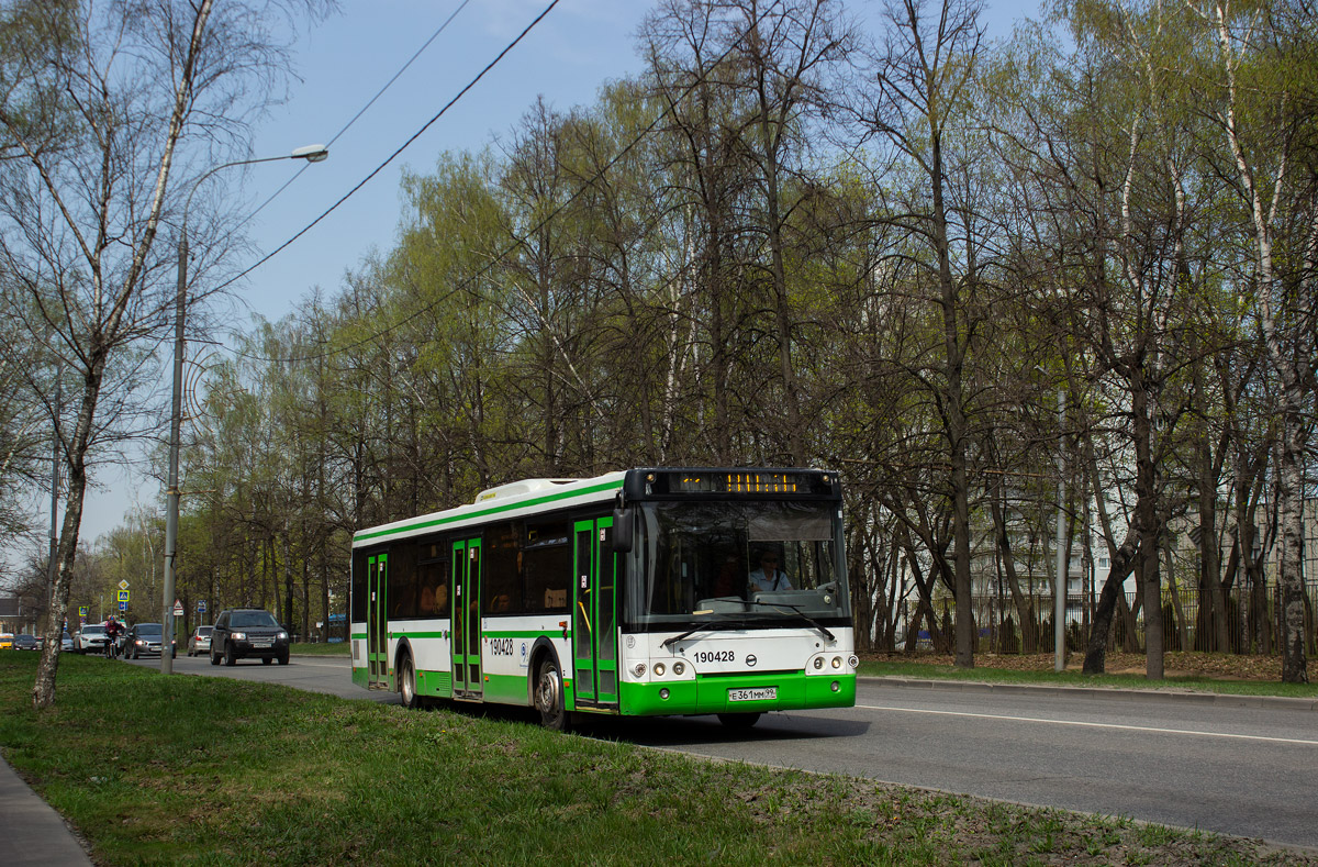 Москва, ЛиАЗ-5292.22 (2-2-2) № 190428