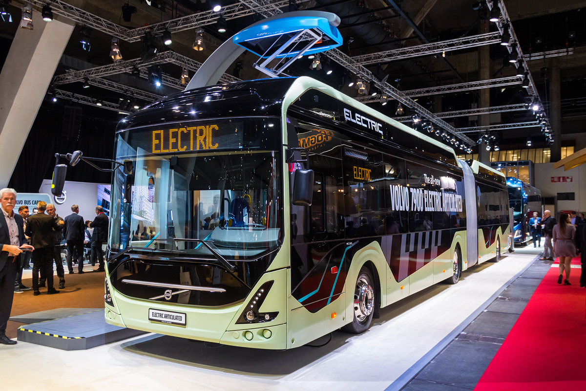 Швеция, Volvo 7900EA № LKP 62E; Бельгия — Busworld Europe 2019