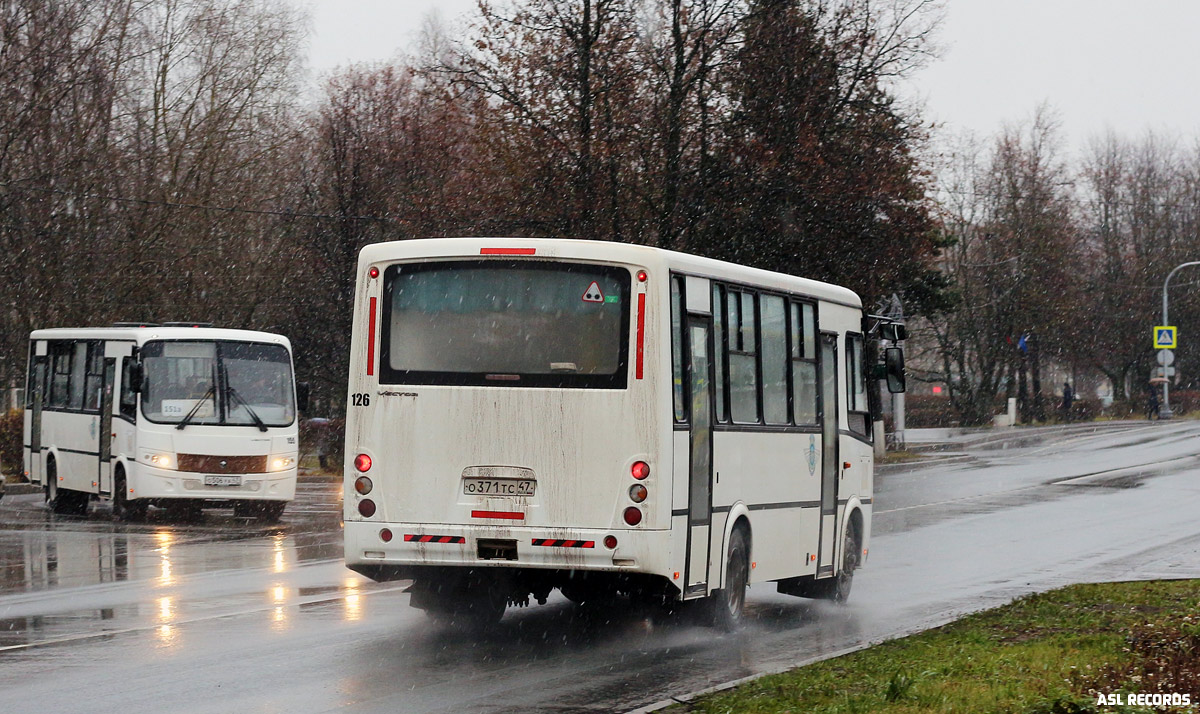 Ленінградская вобласць, ПАЗ-320412-04 "Вектор" № 126