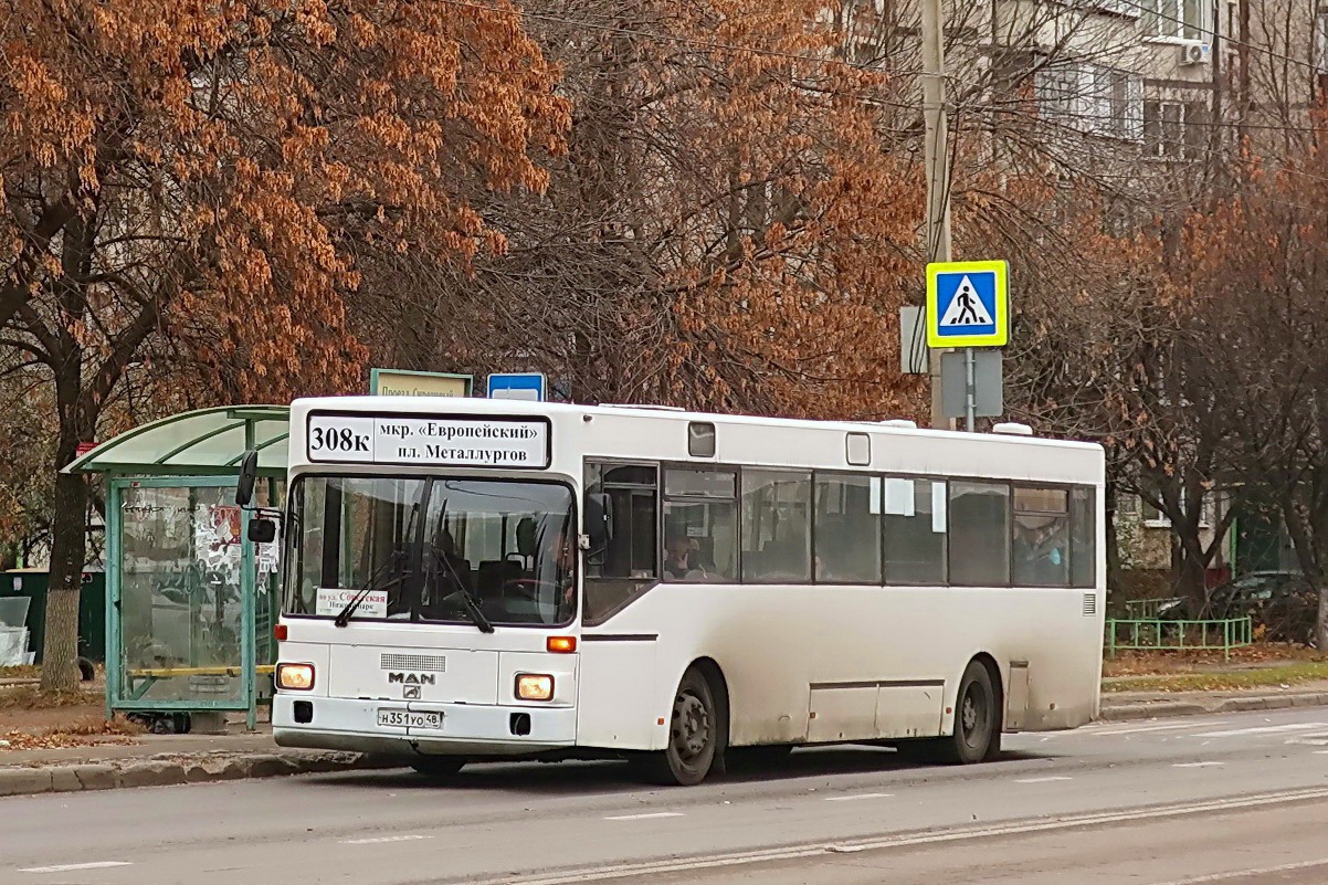 Липецкая область, MAN 791 SL202 № Н 351 УО 48