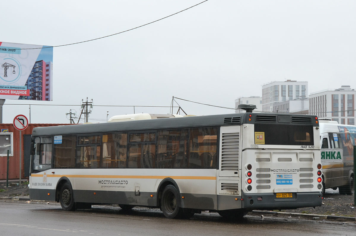 Moskevská oblast, LiAZ-5292.60 č. 0378