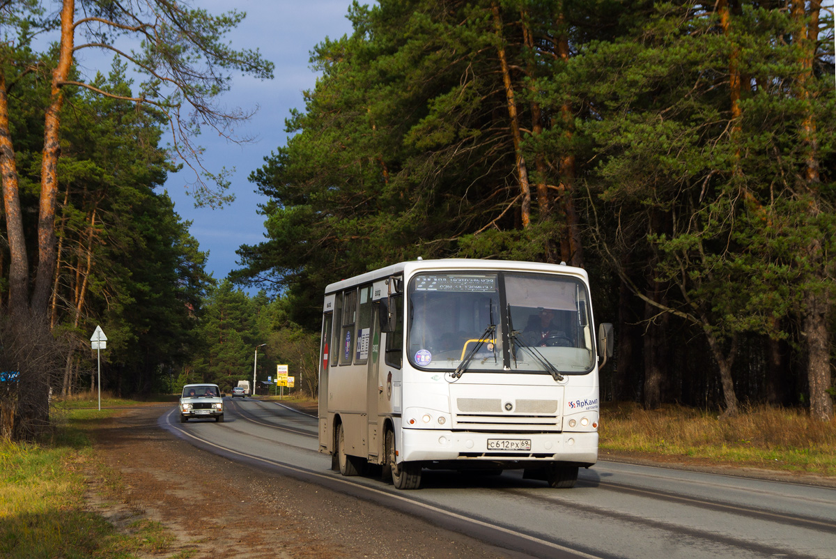 Рязанская область, ПАЗ-320302-11 № С 612 РХ 69