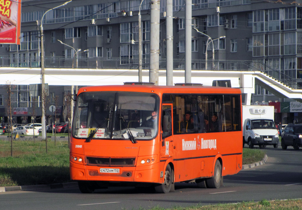 Нижегородская область, ПАЗ-320414-04 "Вектор" № 31040