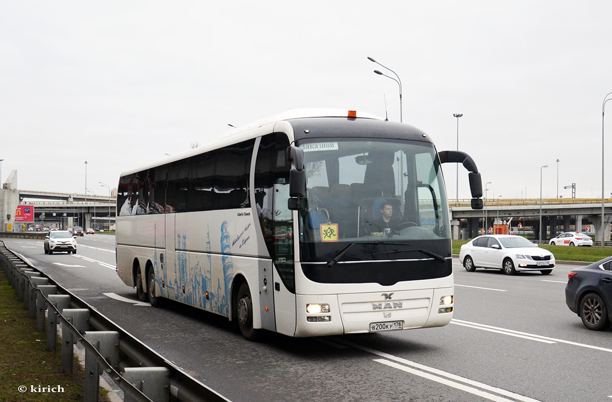 Санкт-Петербург, MAN R08 Lion's Coach L RHC444 L № В 200 КУ 178