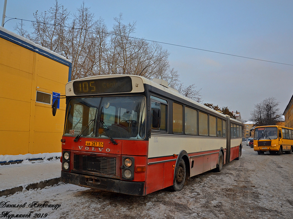 Мурманская область, Van Hool 160 № АВ 287 51