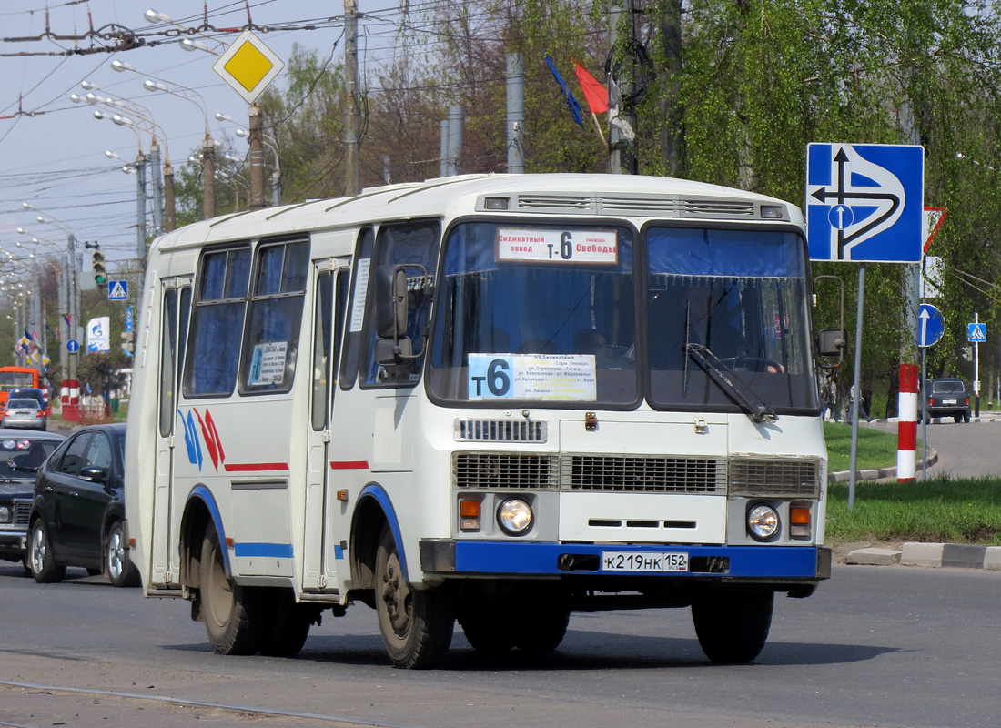 Нижегородская область, ПАЗ-32054 № К 219 НК 152