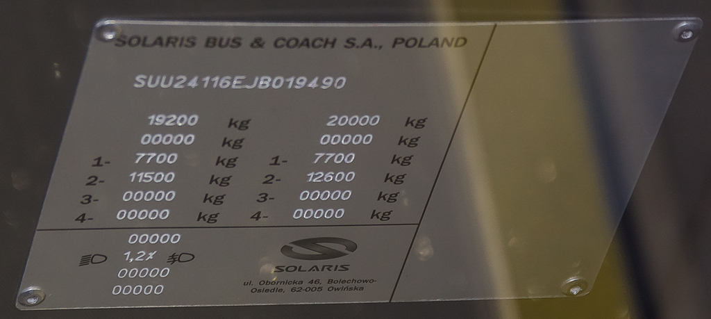 Польша, Solaris Urbino IV 12 hydrogen № PZ 897UY; Бельгия — Busworld Europe 2019