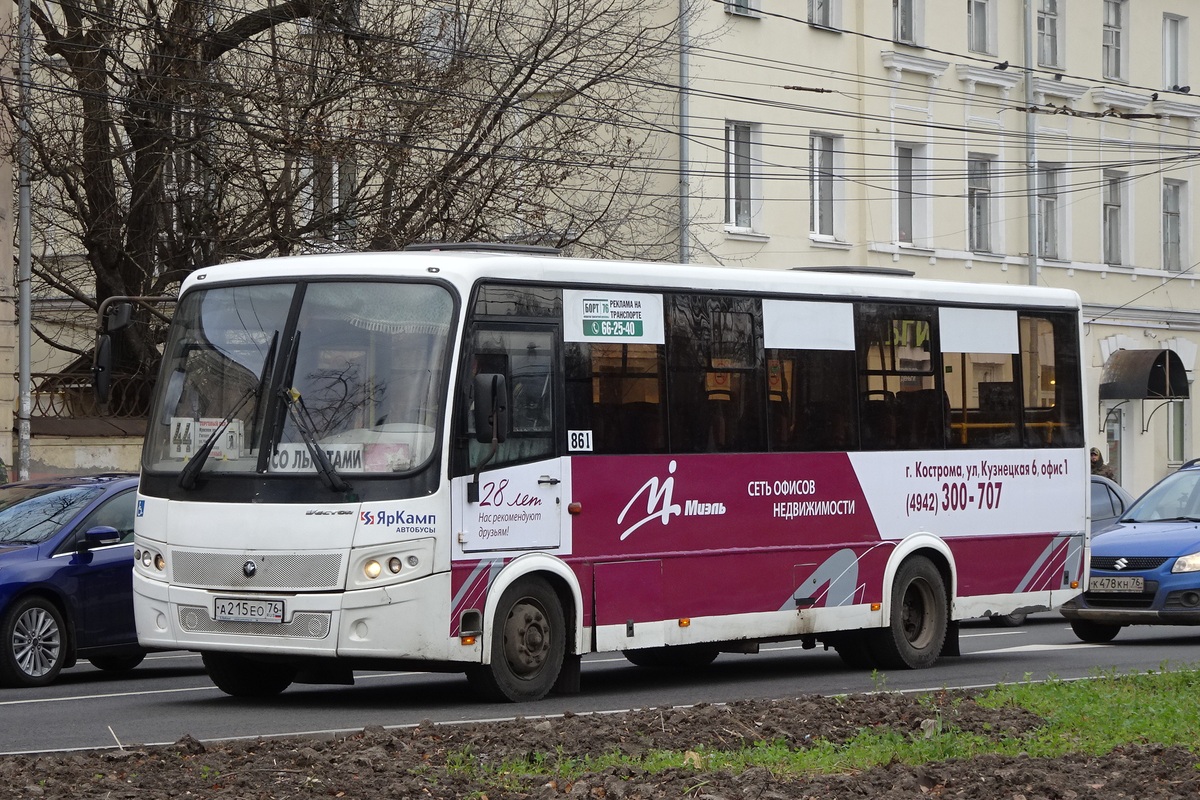 Ярославская область, ПАЗ-320414-05 "Вектор" (1-2) № 861