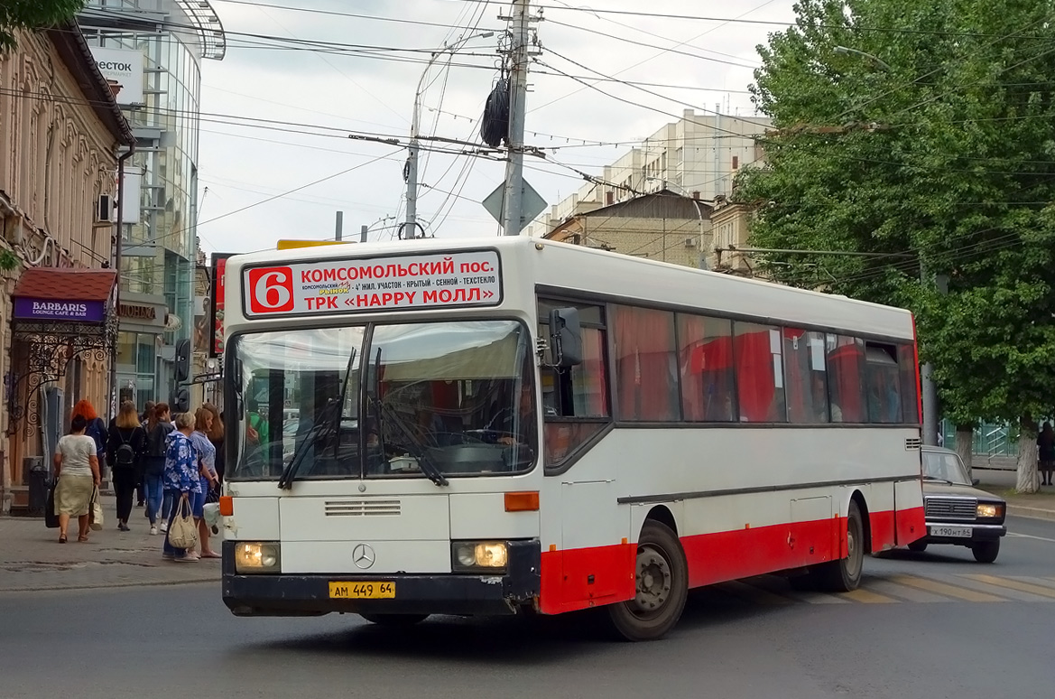 Саратовская область, Mercedes-Benz O405 № АМ 449 64