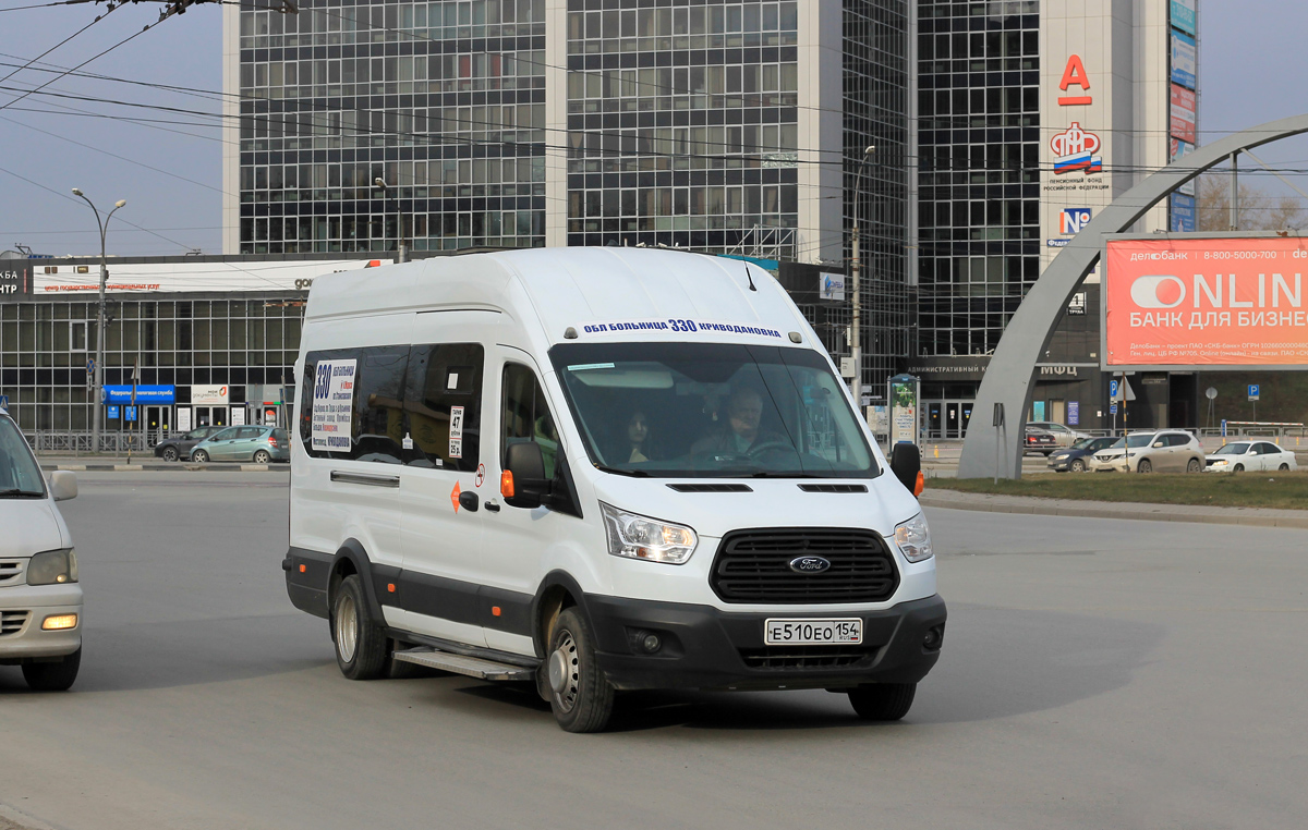 Новосибирская область, Ford Transit FBD [RUS] (Z6F.ESG.) № Е 510 ЕО 154