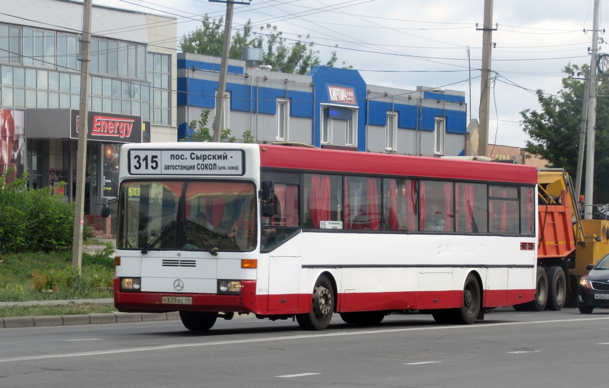 Lipetsk region, Mercedes-Benz O405 Nr. С 639 ВС 48