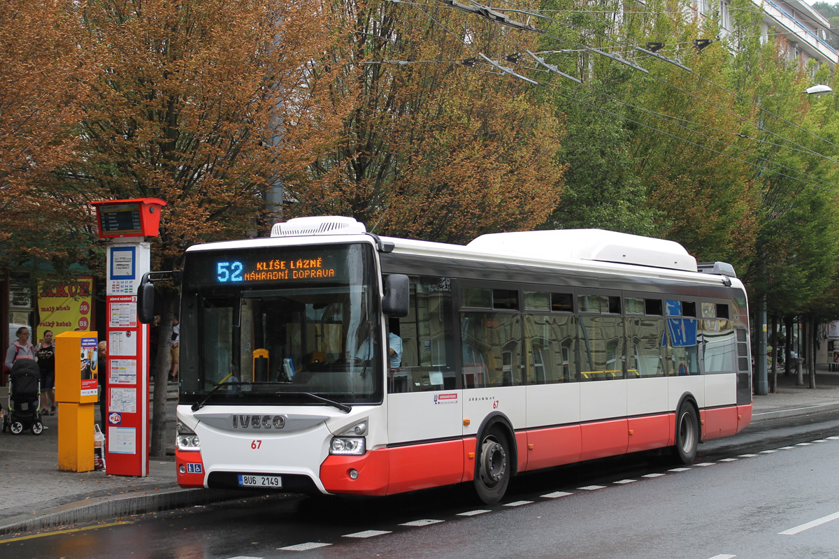 Чехия, IVECO Urbanway 12M CNG № 67