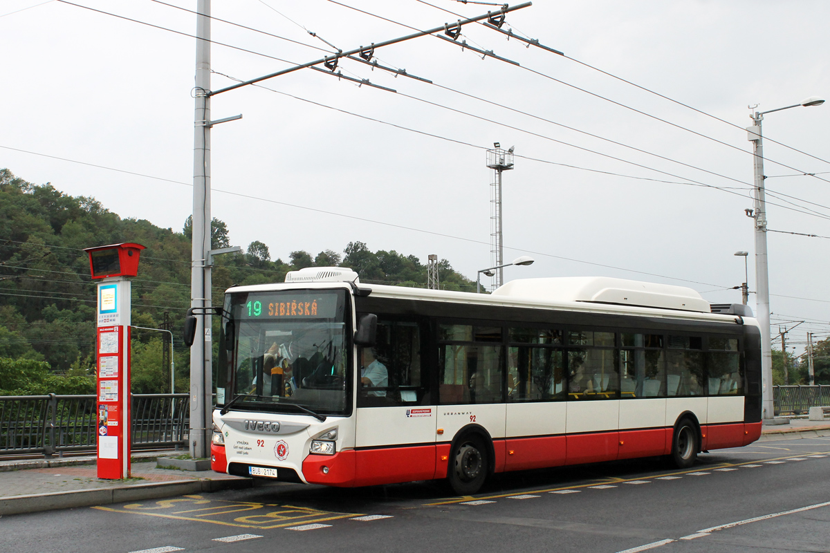 Чехия, IVECO Urbanway 12M CNG № 92