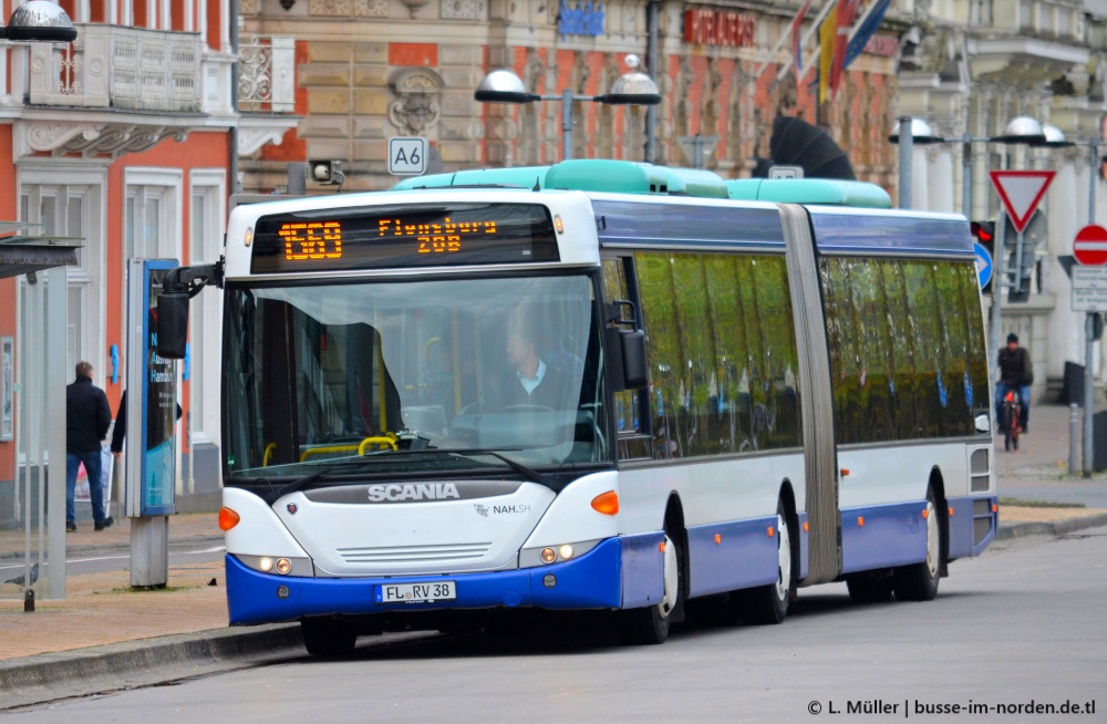 Schleswig-Holstein, Scania OmniLink II # FL-RV 38