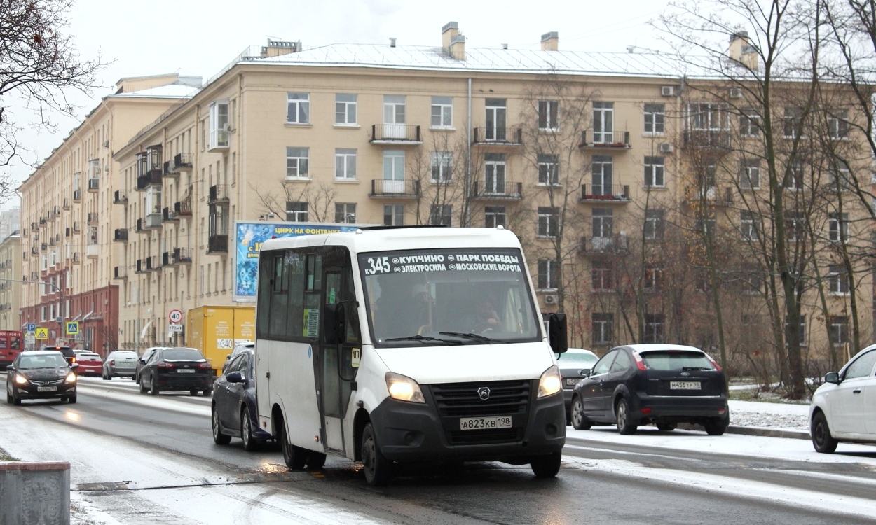 Санкт-Петербург, ГАЗ-A64R42 Next № А 823 КВ 198