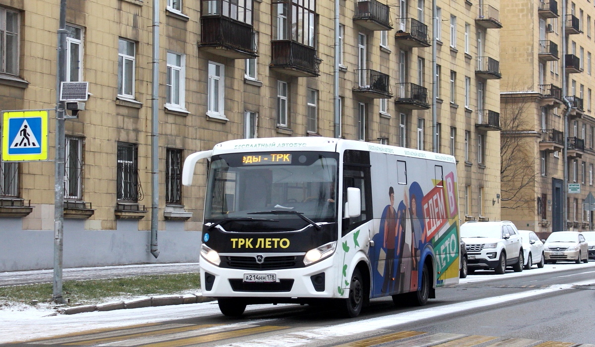 Санкт-Петербург, ПАЗ-320435-04 "Vector Next" № А 214 НН 178