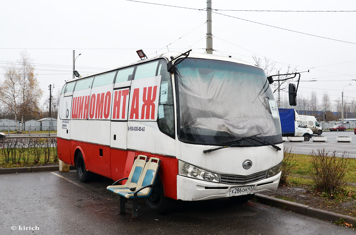 Санкт-Петербург, Yutong ZK6737D № Х 286 ОН 47