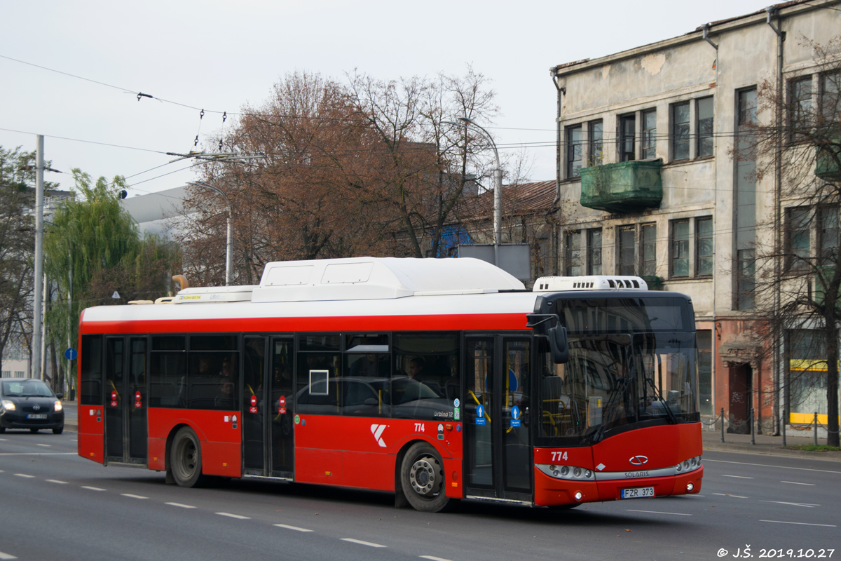 Lithuania, Solaris Urbino III 12 CNG № 774