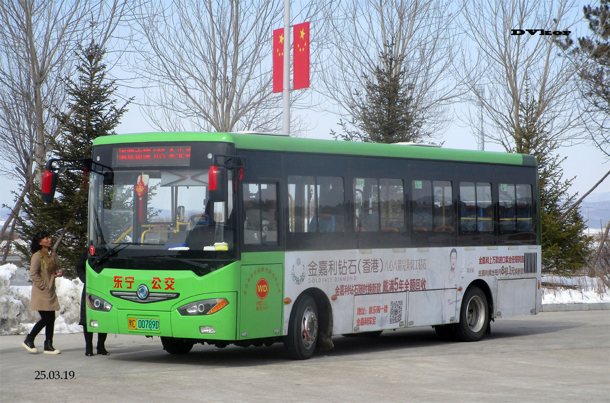 Китай, Dongfeng EQ6800 № 黑C 00789D