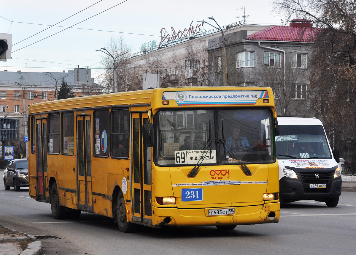 Омская область, ЛиАЗ-5256.25 № 231