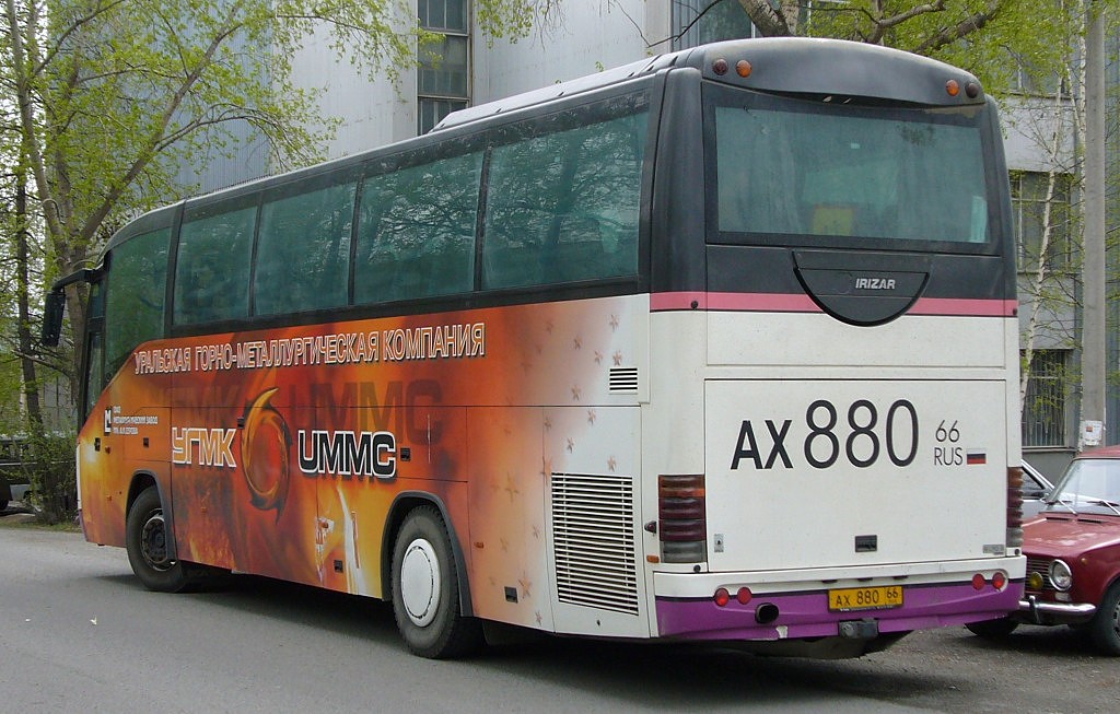 Свердловская область, Irizar Century II 12.37 № АХ 880 66