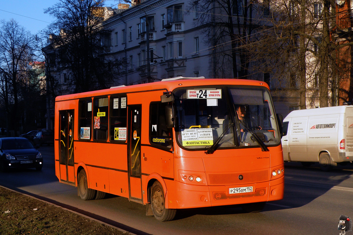 Нижегородская область, ПАЗ-320414-05 "Вектор" № Р 295 ВМ 152