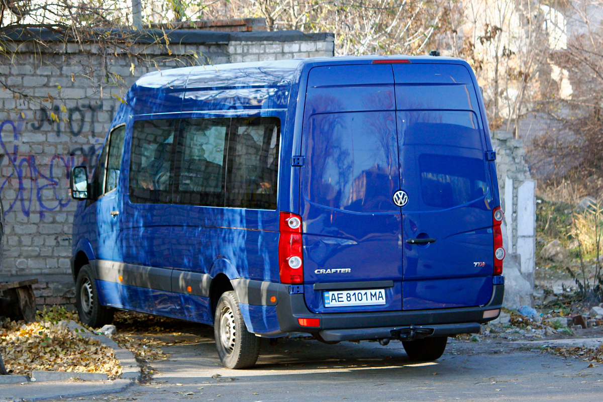 Dnepropetrovsk region, Volkswagen Crafter # AE 8101 MA