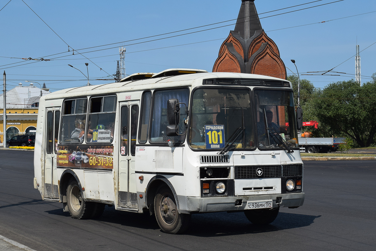 Алтайский край, ПАЗ-32054 № С 936 МН 154