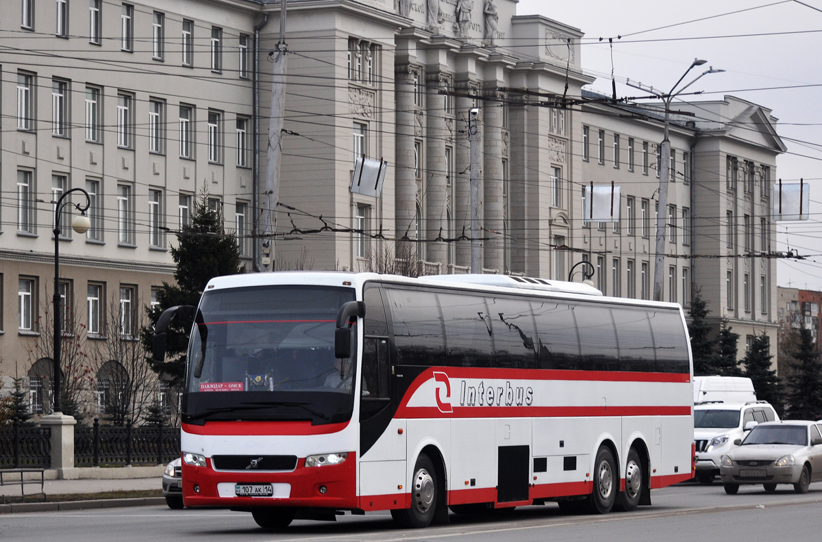 Павлодарская область, Volvo 9700HD NG № 107 AK 14