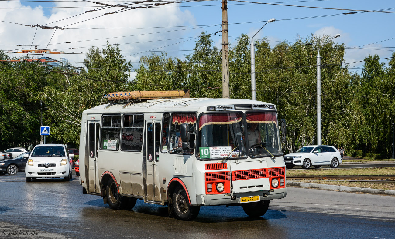 Алтайский край, ПАЗ-32054 № АА 674 70