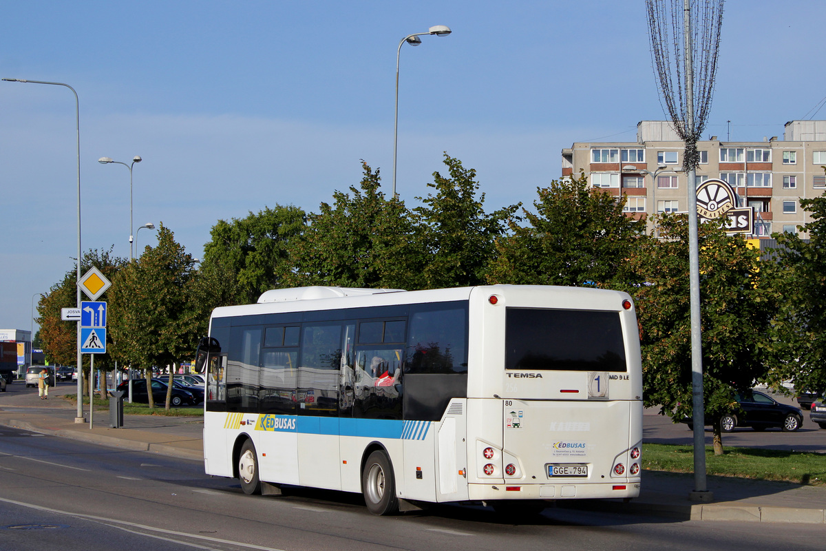 Литва, TEMSA MD9 LE № 80