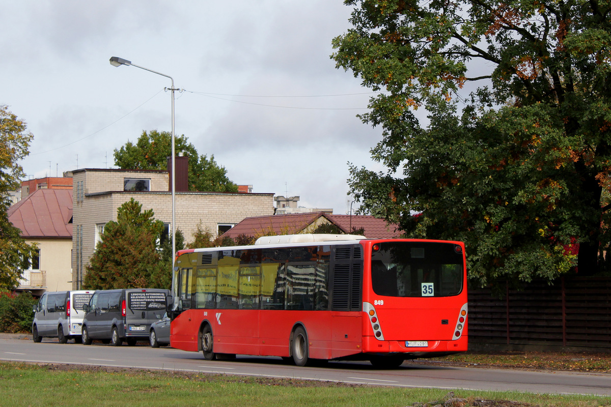 Литва, Van Hool New A330 № 849