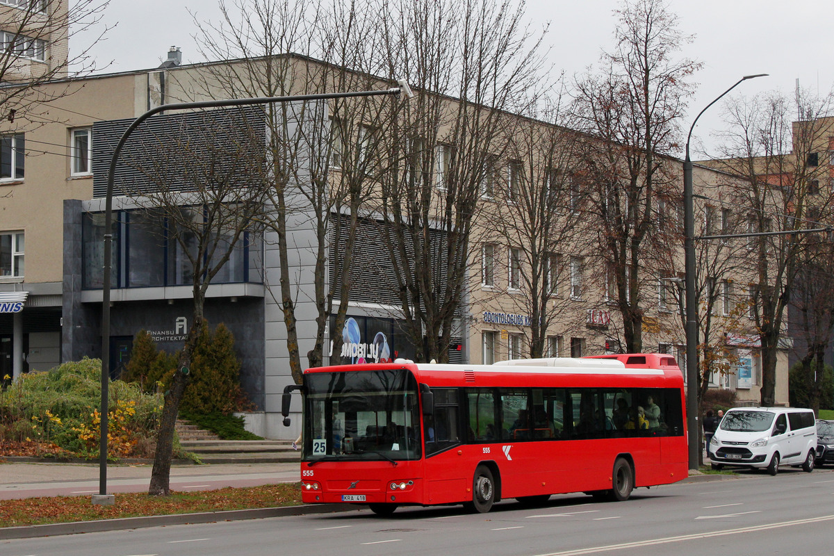 Литва, Volvo 7700 № 555