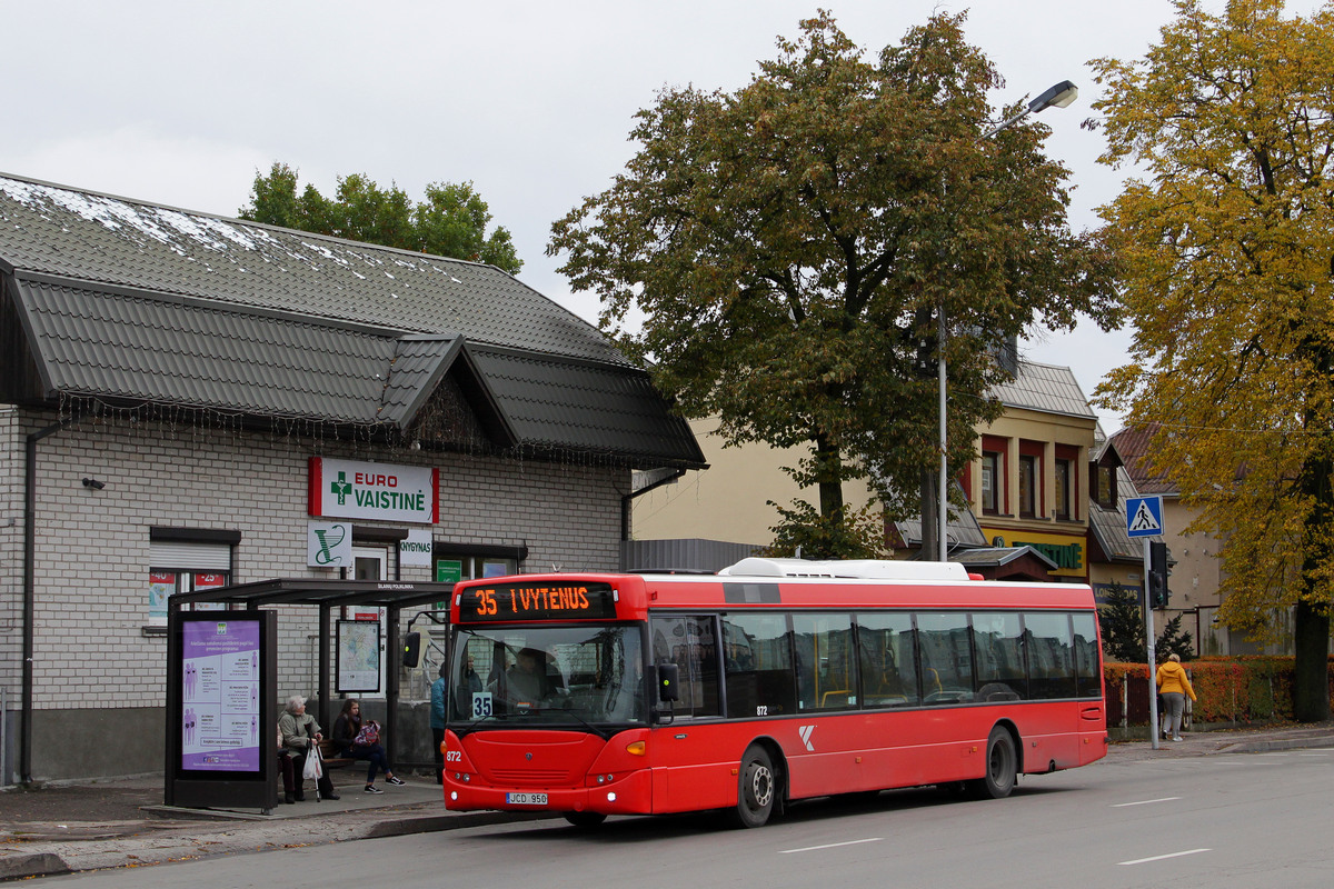 Литва, Scania OmniCity II № 872