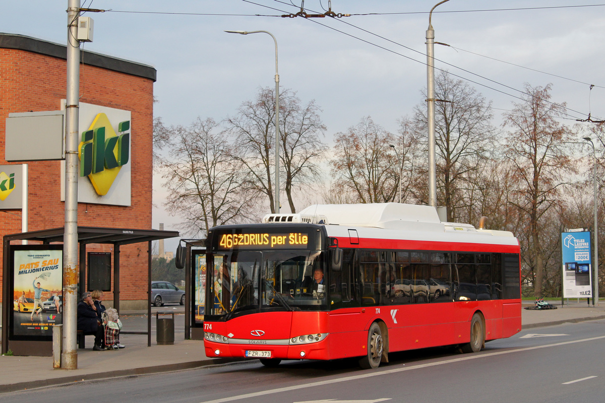 Литва, Solaris Urbino III 12 CNG № 774