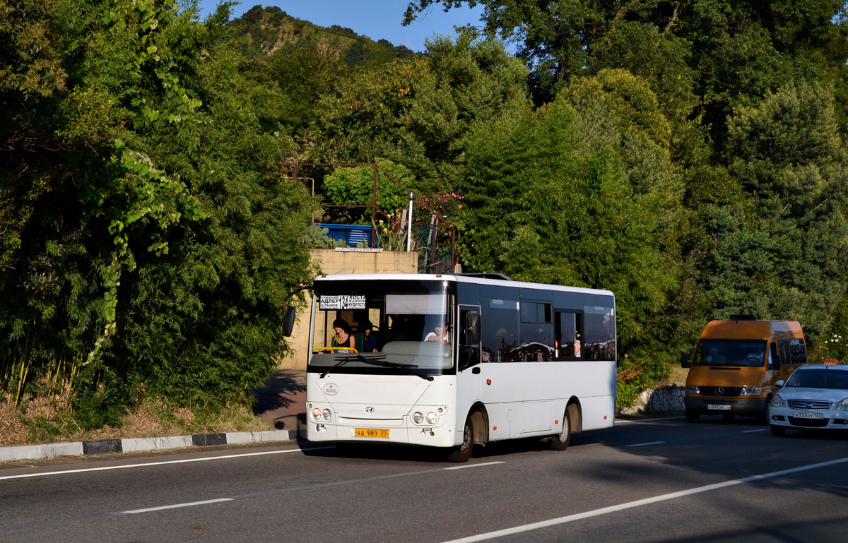 Краснодарский край, Hyundai County Kuzbas HDU2 № АВ 989 23