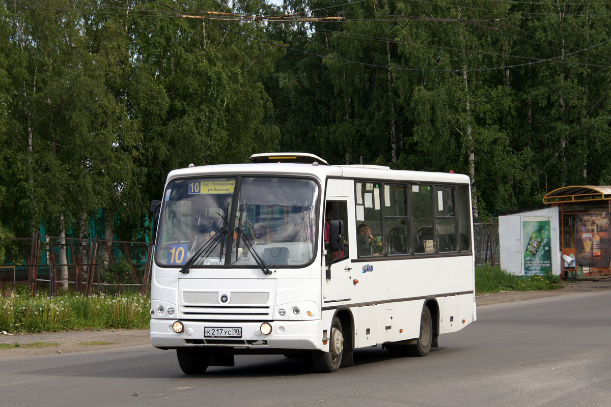 Карелия, ПАЗ-320402-03 № К 217 УС 10