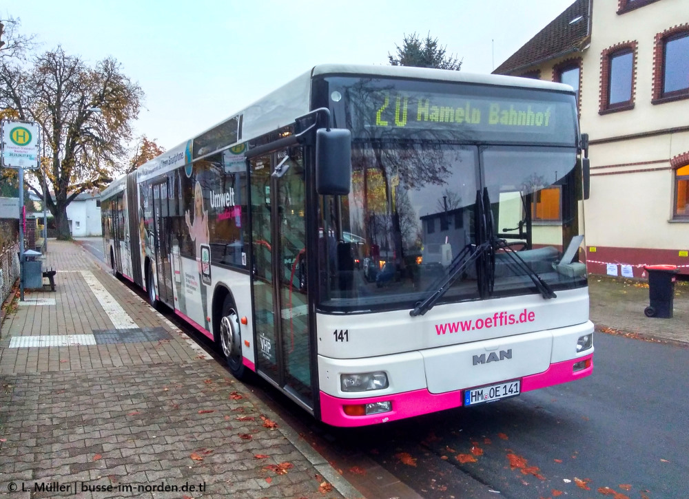 Lower Saxony, MAN A23 NG313 # 141