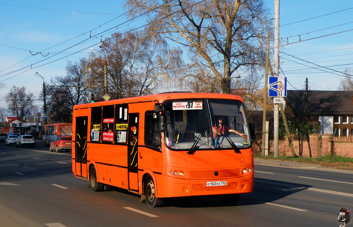 Nizhegorodskaya region, PAZ-320414-05 "Vektor" № О 160 ХХ 152