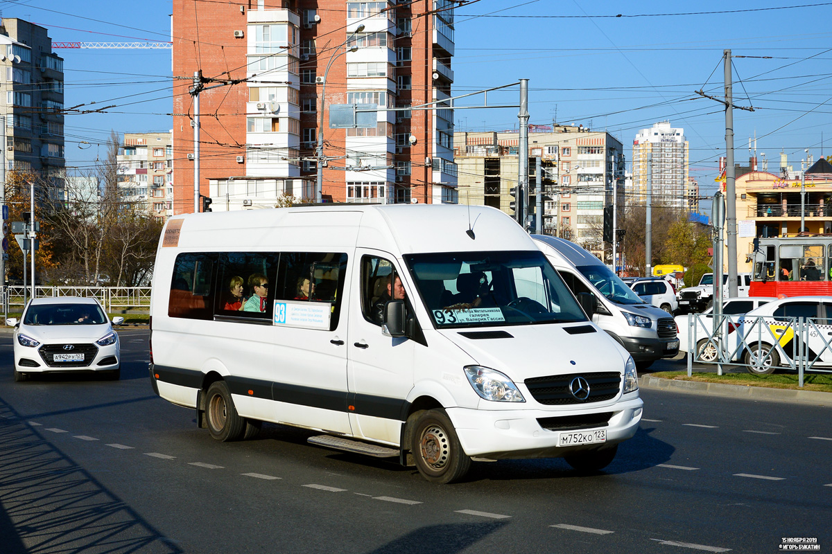 Краснодарский край, Луидор-22360C (MB Sprinter) № М 752 КО 123