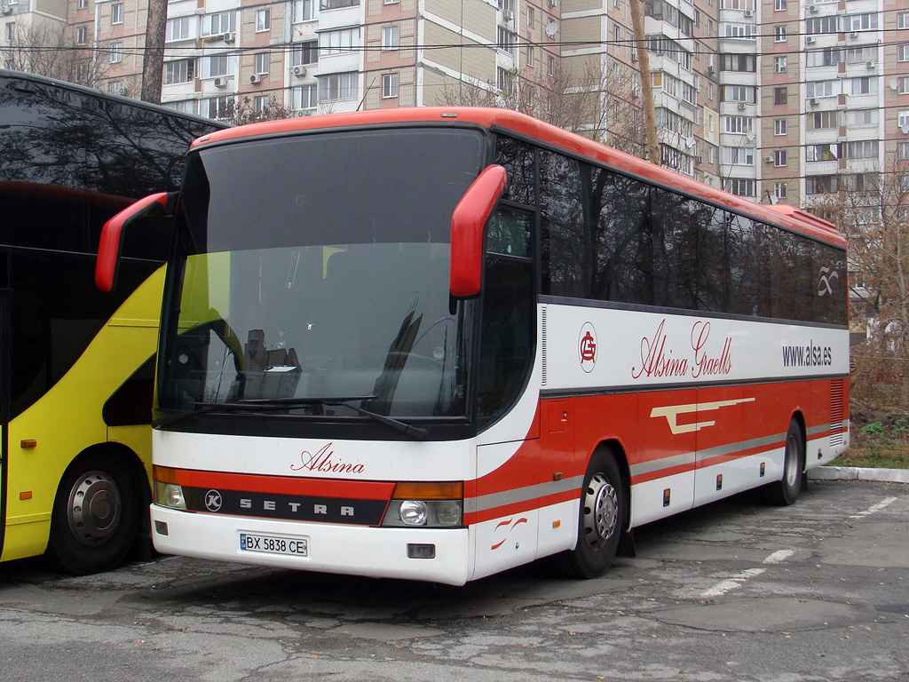 Хмельницкая область, Setra S315GT-HD (Spain) № BX 5838 CE