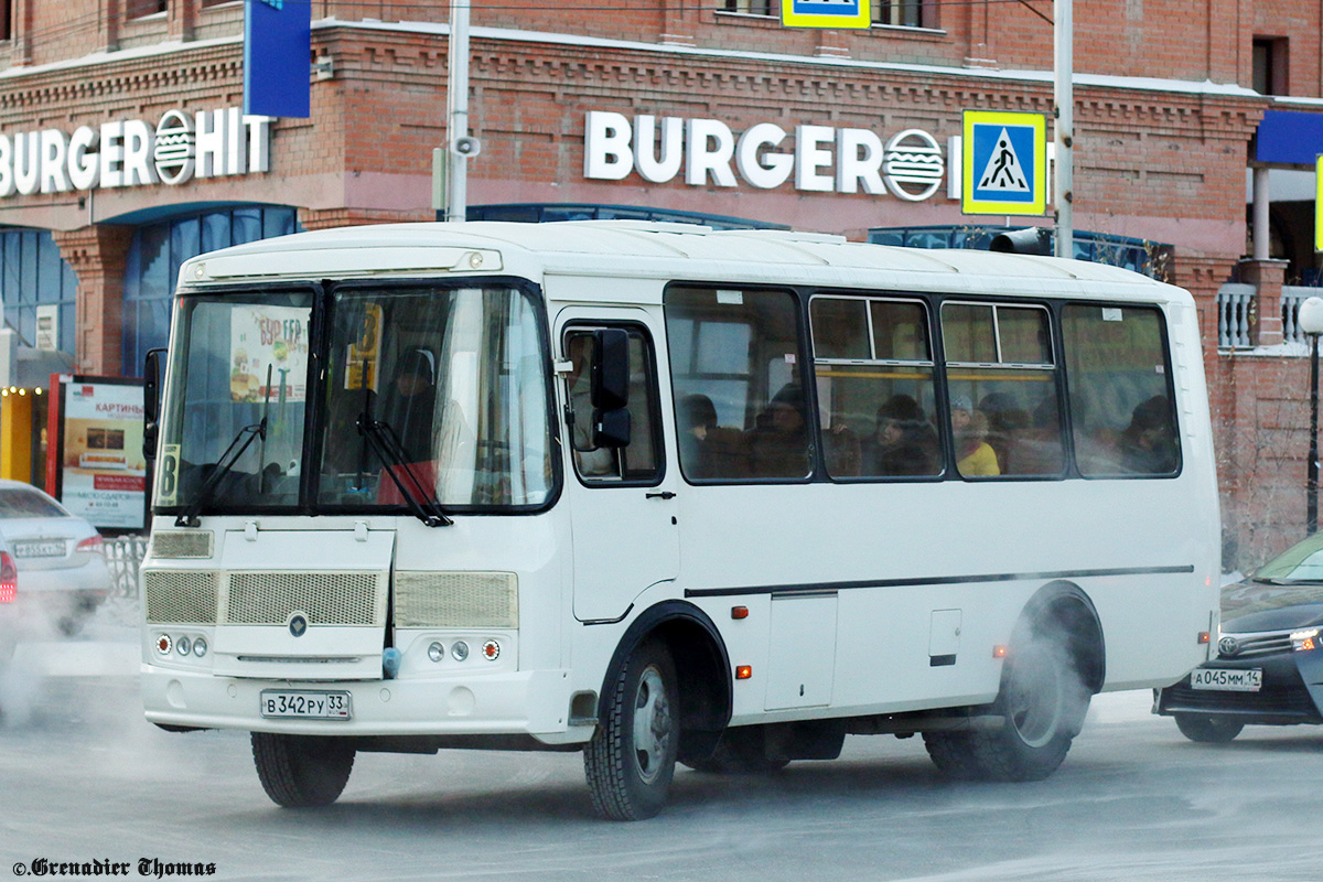 Саха (Якутия), ПАЗ-32054 № В 342 РУ 33