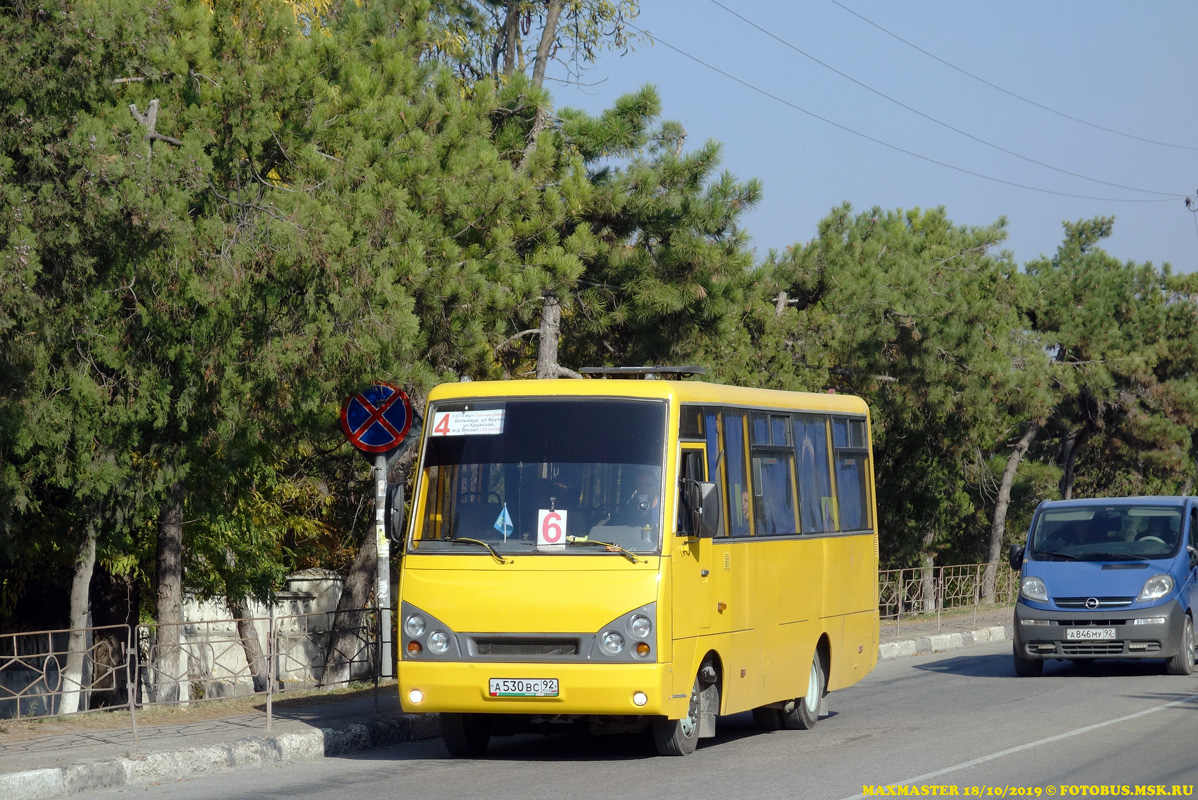 Республика Крым, I-VAN A07A-22 № А 530 ВС 92