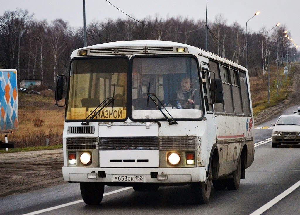 Нижегородская область, ПАЗ-3205-110 № Р 653 СК 152