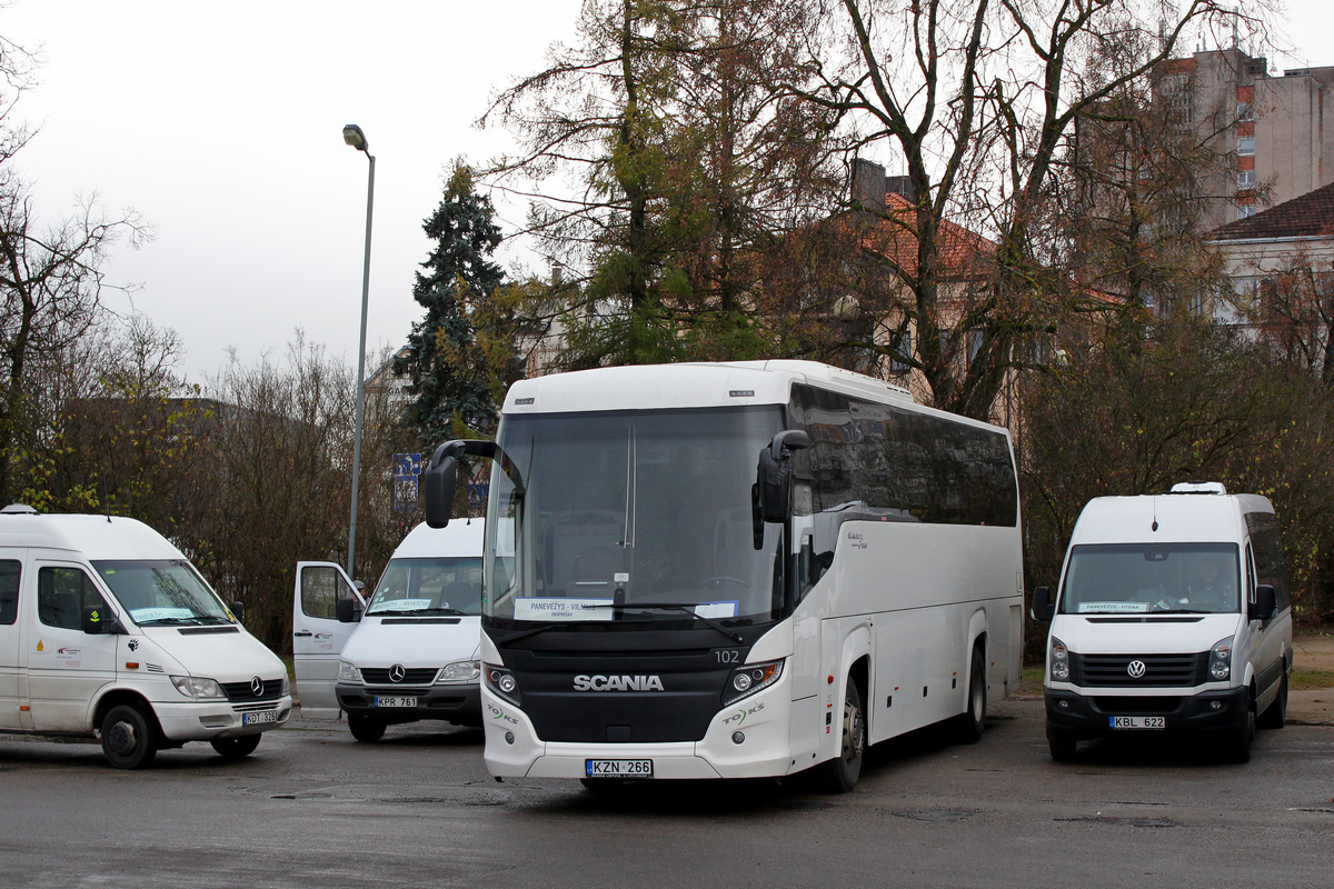 Litva, Scania Touring HD č. 102; Litva, Forveda č. KBL 622