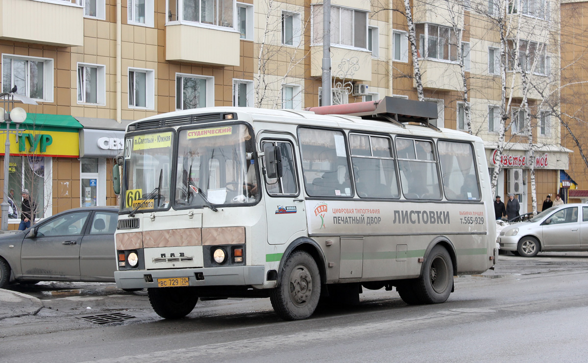 Томская область, ПАЗ-32054 № ВС 729 70