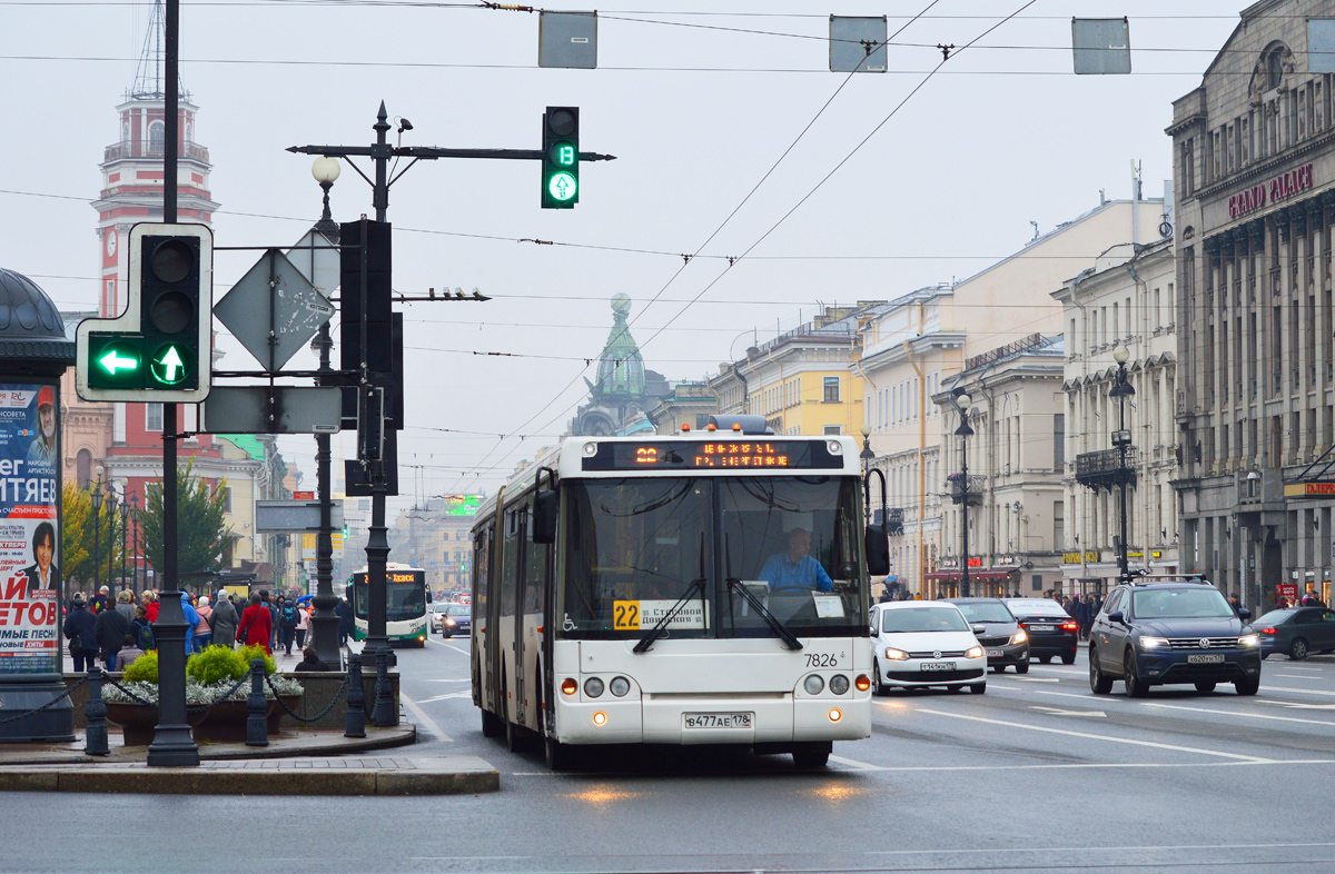 Санкт-Петербург, ЛиАЗ-6213.20 № 7826