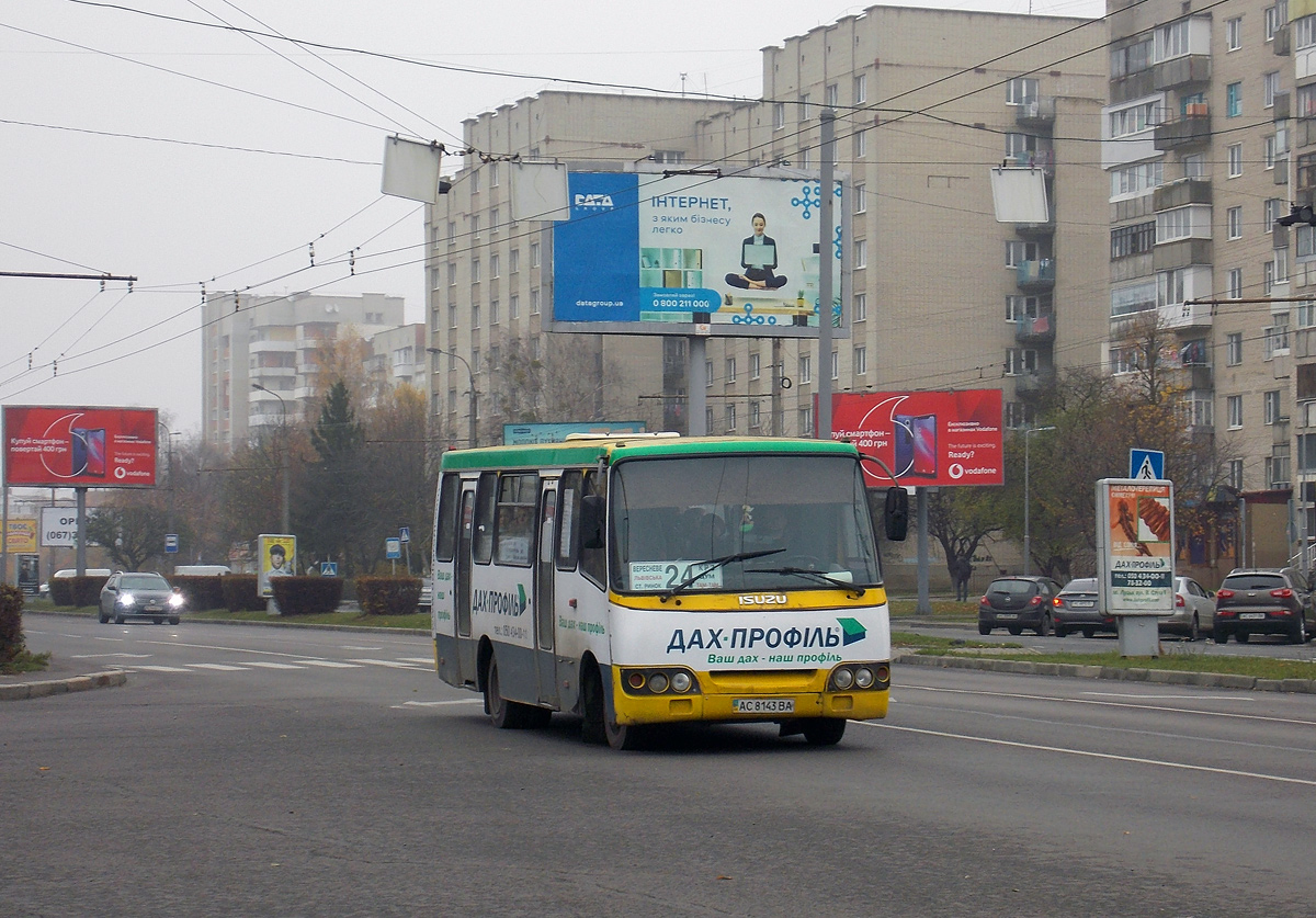 Волынская область, Богдан А09202 № AC 8143 BA