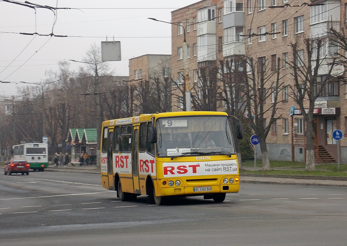 Волынская область, Богдан А09202 (ЛуАЗ) № AC 2402 BO